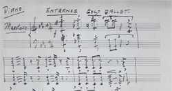 "Gold Ballet" from the Gertrude and Max Hoffman Music Manuscript Collection http://wakespace.lib.wfu.edu/jspui/handle/10339/36331