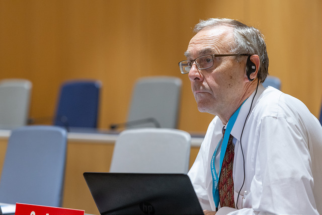 Bill Maher at SCCR 37 at WIPO, November 2018