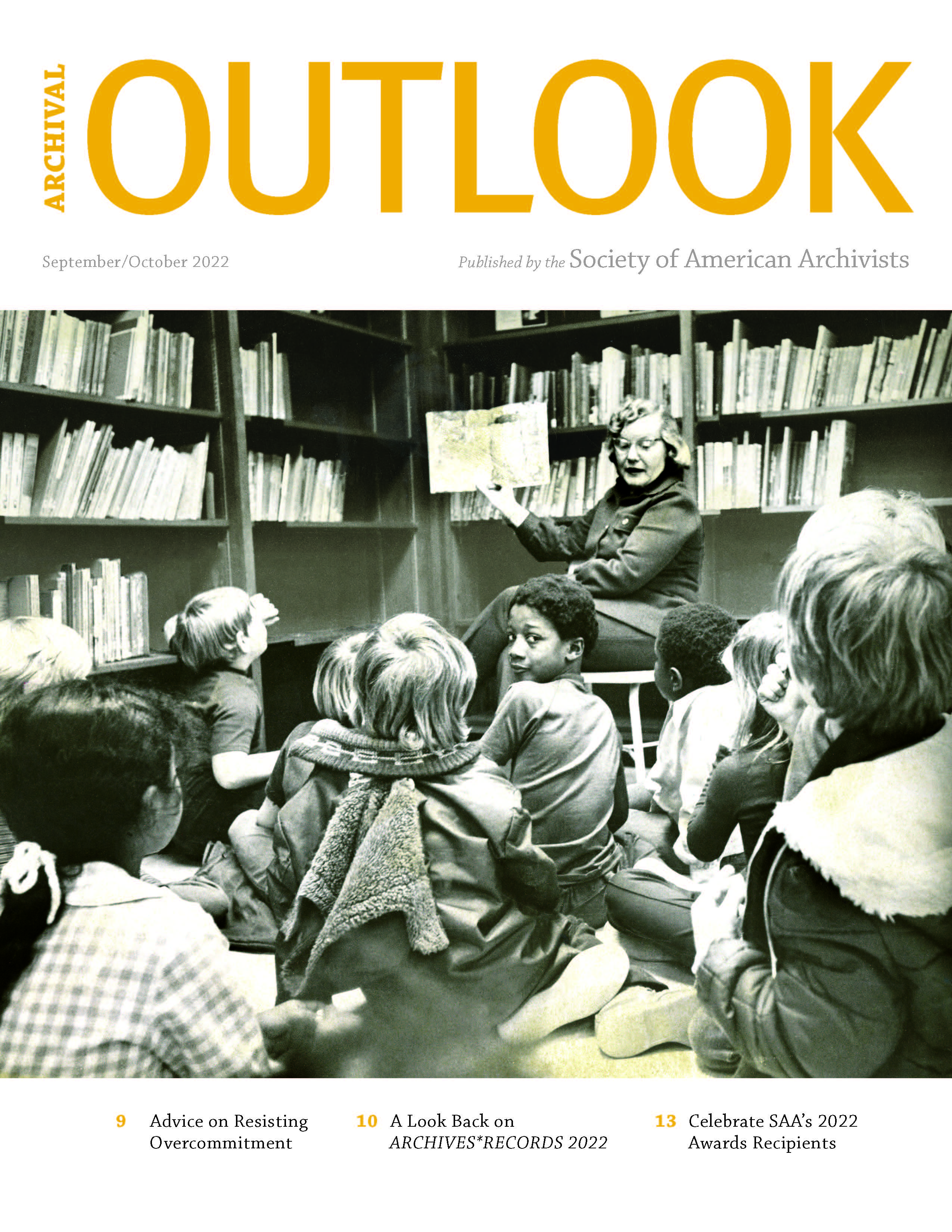 Archival Outlook Society of American Archivists