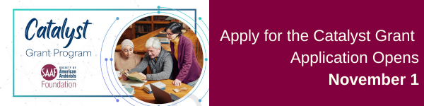 SAA Foundation Catalyst Grant Program Opens Nov 1