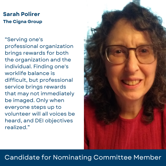 Sarah Polirer Election 2024